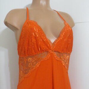⭐For Bundles Only⭐ AvidLove Lace / Strappy Babydoll Orange XXL